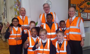 Gainsborough Primary School with the LTCFC